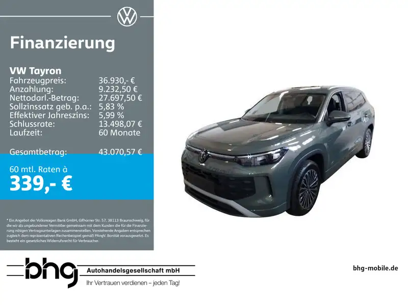 VW Tayron 2025