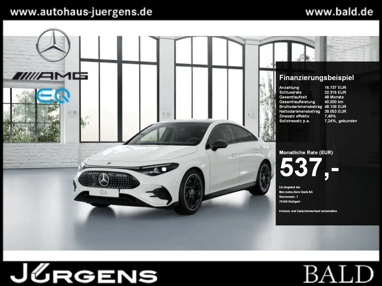 Mercedes-Benz CLA-Klasse 2025