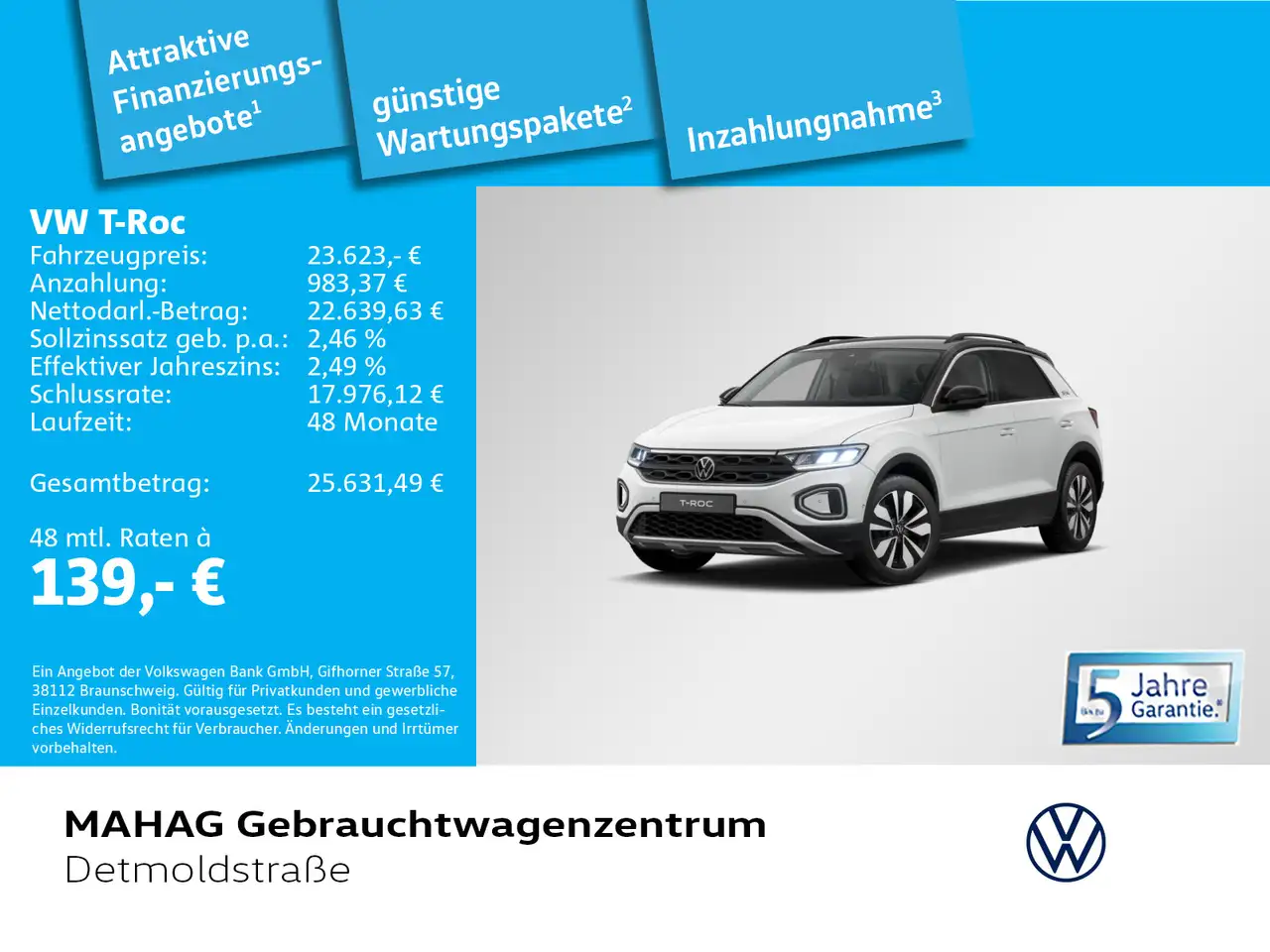 VW T-Roc 2025