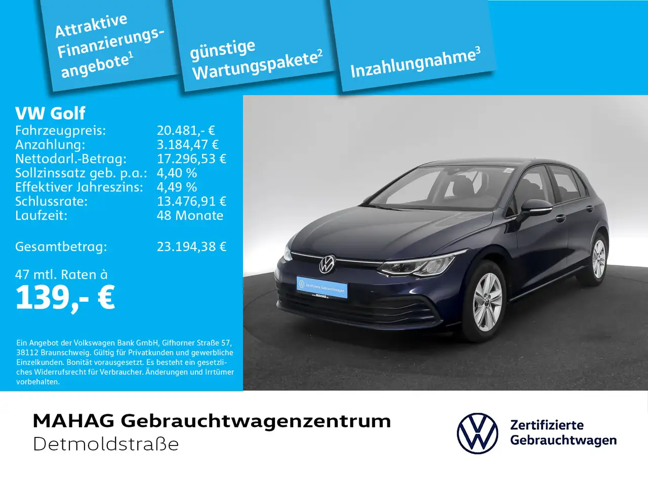 VW Golf 2023
