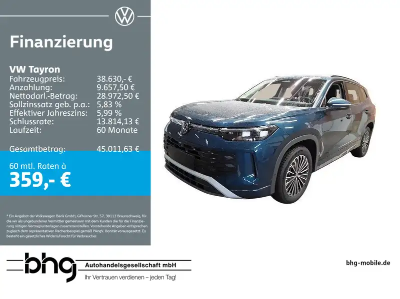 VW Tayron 2025