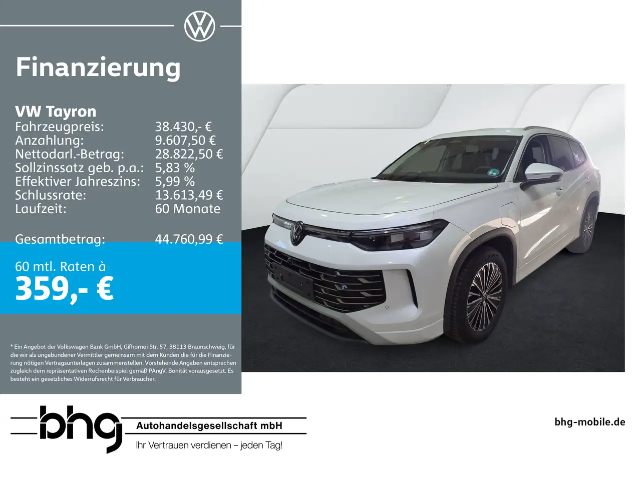 VW Tayron 2025