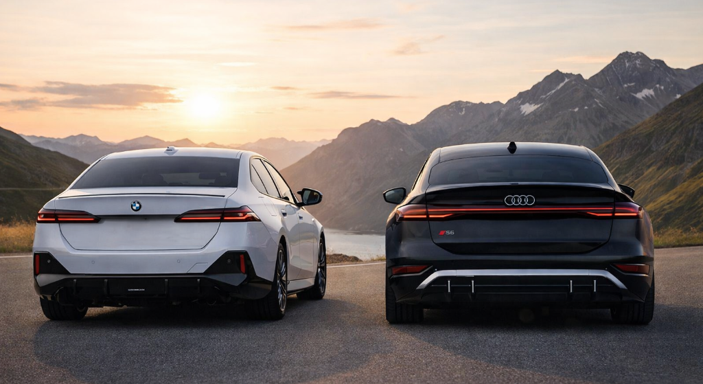 Audi S6 e-tron und BMW i5 M60 im Test: Vertraute Charaktere, doch einer denkt elektrischer