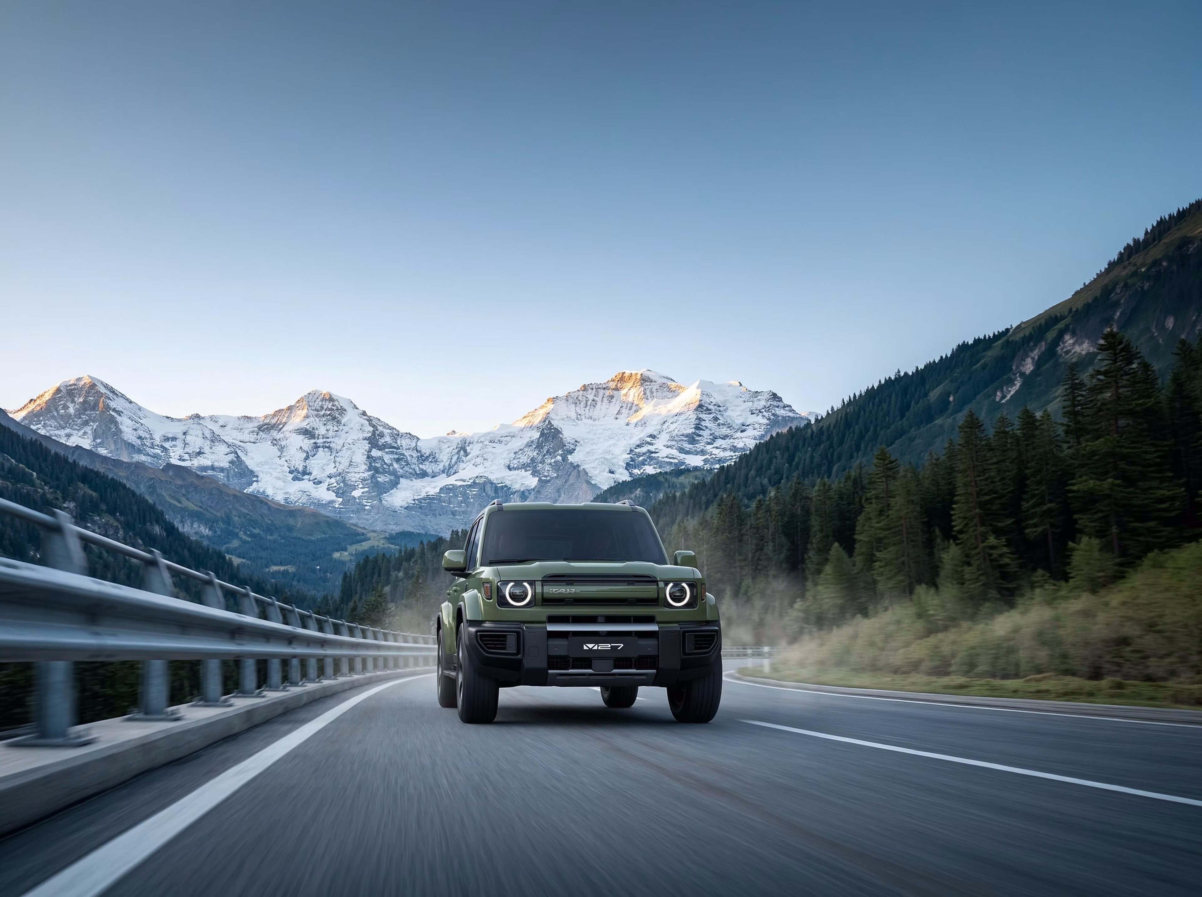 iCaur V27: Chinesischer Geländewagen im Defender-Look startet in Österreich